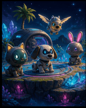 Mech Pet Island cover